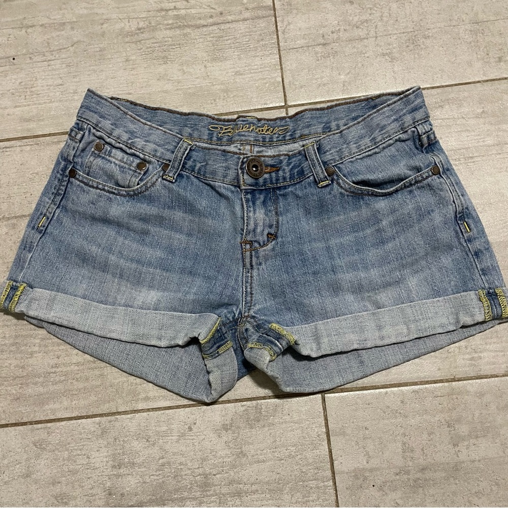Bluenotes Light Blue Jean Shorts